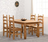 ZNTS Corona 5' Dining Set 400-401-033