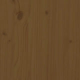 Book Cabinet Honey Brown 80x35x126 cm Solid Wood Pine 821687