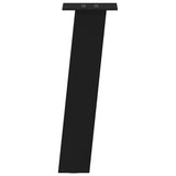 Coffee Table Legs 4 pcs Black 30 cm Steel 4012496