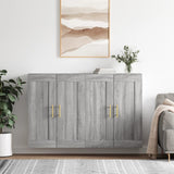 Wall Mounted Cabinets 2 pcs Grey Sonoma Engineered Wood 3198007