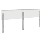 Headboard Concrete Grey Engineered wood 888378