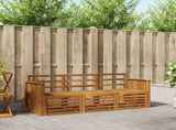 Sofa Sets 3 pcs Natural Solid Acacia Wood 3374284