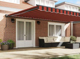 Awning Frame Orange and Black 500 x 300 cm 3331235