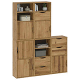 Side Cabinets 5 pcs "ODDA" 40x24x79 cm Solid Wood Pine 3365356