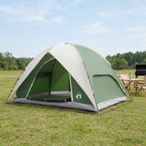 Camping Tent with Rainfly Water-resistant Dome Green 42028530