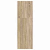 Bathroom Cabinet Sonoma Oak 79.5 x 49 x 156 cm Engineered Wood 3406247