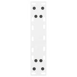 Coffee Table Legs White 2 pcs 38x cm Steel 4013277