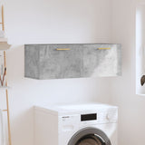 Wall Cabinet Concrete Grey 100x36.5x35 cm Engineered Wood 830120