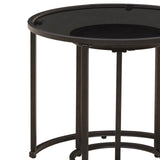 Coffee Table Set 2 pcs 55 x 55 x 45 cm steel 42026685