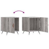 Bedside Cabinets 2 pcs Grey Sonoma 40x40x50 cm Engineered Wood 827513