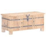 Chest 90x40x40 cm Solid Acacia Wood 289638