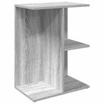 ZNTS Bedside Tables 2 pcs Grey Sonoma 46.5x29x61 cm Engineered Wood 858661