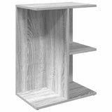 ZNTS Bedside Tables 2 pcs Grey Sonoma 46.5x29x61 cm Engineered Wood 858661