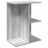 Bedside Tables 2 pcs Grey Sonoma 46.5x29x61 cm Engineered Wood 858661