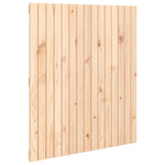 ZNTS Wall Headboard 95.5x3x110 cm Solid Wood Pine 824933