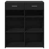 Sideboard Black 80x42.5x93 cm Engineered Wood 3281477
