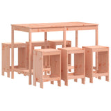 7 Piece Garden Bar Set Solid Wood Douglas 3157756