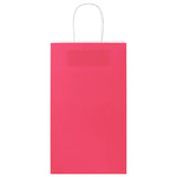 Paper Bags 250 pcs with Handles Pink 21x11x36 cm 4101673