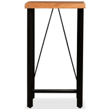 Bar Set 3 Pieces Solid Acacia and Reclaimed Wood 275128