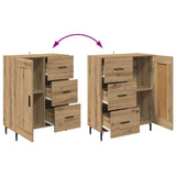 Sideboard with Drawer Artisan Oak 69.5 x 34 x 90 cm 881637