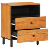 Bedside Cabinet 50x33x60 cm Solid Wood Acacia 356865