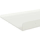 Floating Shelf Wall-mounted 4 pcs White 80 x 18 x 2.5 cm Steel 8004043