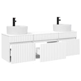 Bathroom Cabinet Set 3 pcs White 49 x 44.5 x 65 cm 3405747