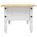 ZNTS Coffee Table Mexican Pine Corona Range White 100x55x45 cm 282626