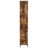 Bathroom Cabinet with Drawer Smoked Oak 31.5 x 33 x 190 cm 883409