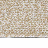 Area Rugs Natural and White 200 x 200 cm Jute 42010608
