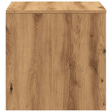 ZNTS Side Tables 3 pcs Artisan Oak Engineered Wood 856677