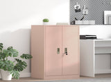 Storage Cabinet Pink 60 x 40 x 90 cm Steel 891731