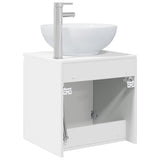 Wall-Mounted Sink Vanity White 49.5 x 44.5 x 65 cm 890442