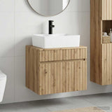 Bathroom Furniture Set Artisan Oak Engineered Wood 3404299