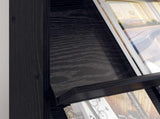 Magazine Rack Black Oak 70 x 41 x 96 cm Engineered Wood 899536