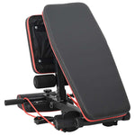 Weight Bench Manual Black 132 x 54 x 100 cm Steel 42007904