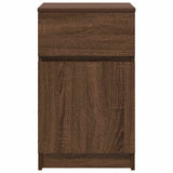 Bedside Cabinets 2 pcs Brown Oak 39x35x65 cm Engineered Wood 861332