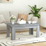 Coffee Table Grey Sonoma 100x60x42 cm Engineered Wood 815427