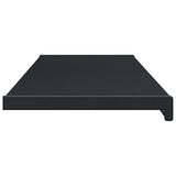 Window Sill Anthracite with Wood Grain 160 x 20 x 4.5 cm PVC 42022308