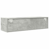 TV Cabinet Concrete grey 100 x 31 x 25.5 cm Engineered wood 861529