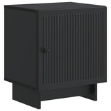 Bedside Cabinet 2 pcs Black 43 x 34.5 x 50 cm Engineered Wood 893878