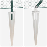 Welded Wire Fence with Spikes 25 x 1.5 m 3353107