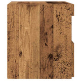 Bedside Cabinet 2 pcs Old Wood 50 x 40 x 45 cm Engineered Wood 862181