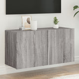TV Cabinet Wall-mounted Grey Sonoma 80x30x41 cm 836962