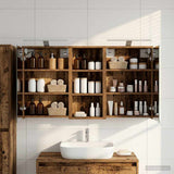Bathroom Cabinet Set 3 pcs 116 x 16 x 62.5 cm Engineered wood 3403822
