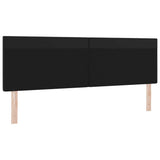 LED Headboard Black 180 cm Faux Leather 42007309