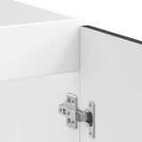 Sink Base Cabinet with Door Porto 2 pcs Black 80 x 46 x 84.5 cm 3315022