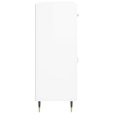 Sideboard High Gloss White 69.5x34x90 cm Engineered Wood 827958