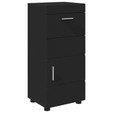 Bathroom Furniture Set TULUM 4 pcs Black 60 x 34 x 63 cm 3398045
