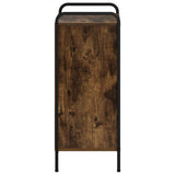 Sideboard Smoked Oak 40 x 33 x 80.5 cm Engineered Wood 8013796